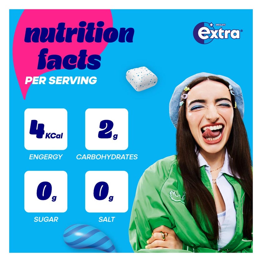 Wrigley's Extra Refreshers Spearmint Gum Pack of 7's