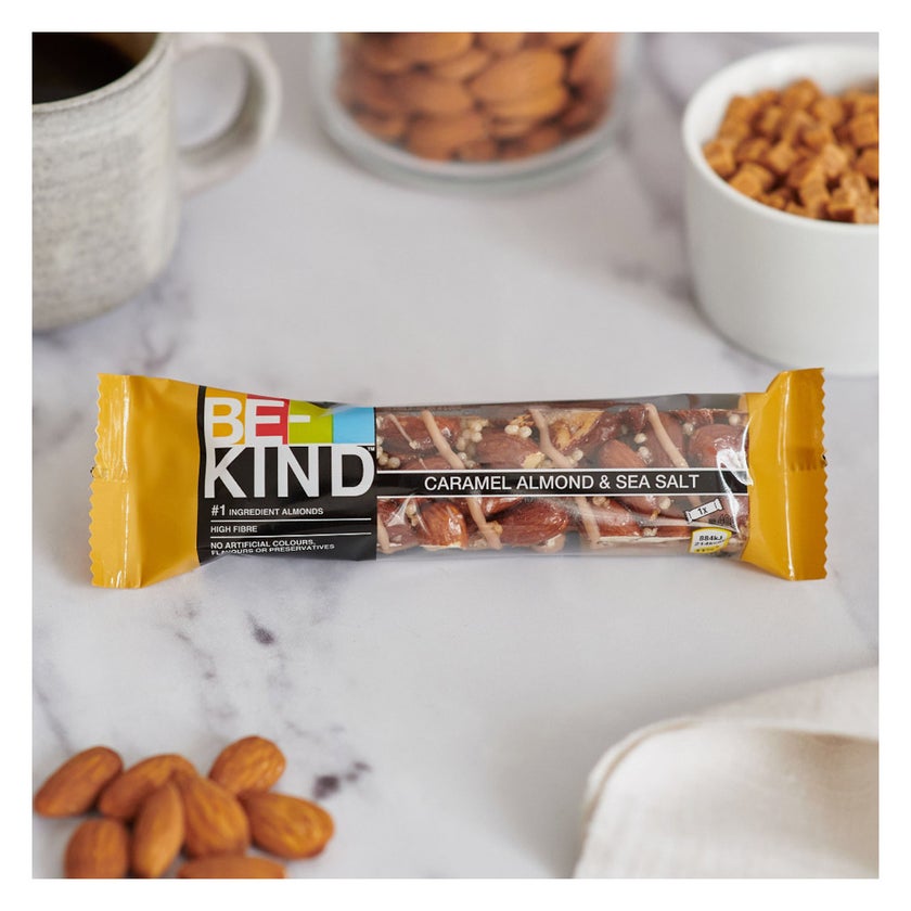 Be-Kind Protein Caramel Almond & Sea Salt Bar 40g