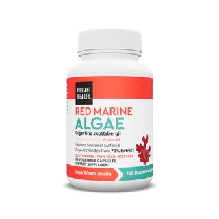 Vibrant Health Gigartina Red Marine Algae Veg Capsules, Pack of 60's