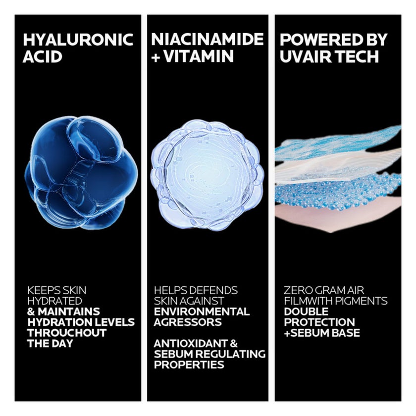 La Roche-Posay Anthelios SPF 50+ UVAir Invisible Finish Serum - 50ml