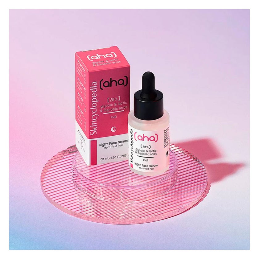 Skincyclopedia 20% AHA + PHA Multiacid Peel Night Face Serum 30ml