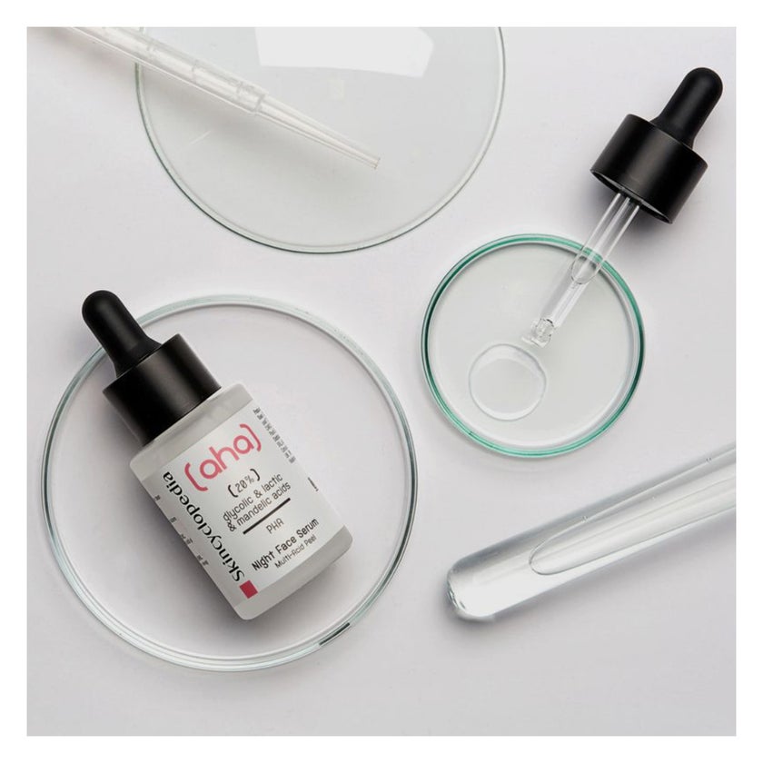 Skincyclopedia 20% AHA + PHA Multiacid Peel Night Face Serum 30ml