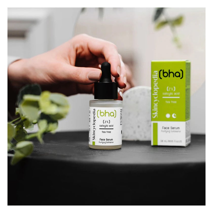 Skincyclopedia 2% Salicylic Acid + Tea Tree Face Serum 30ml