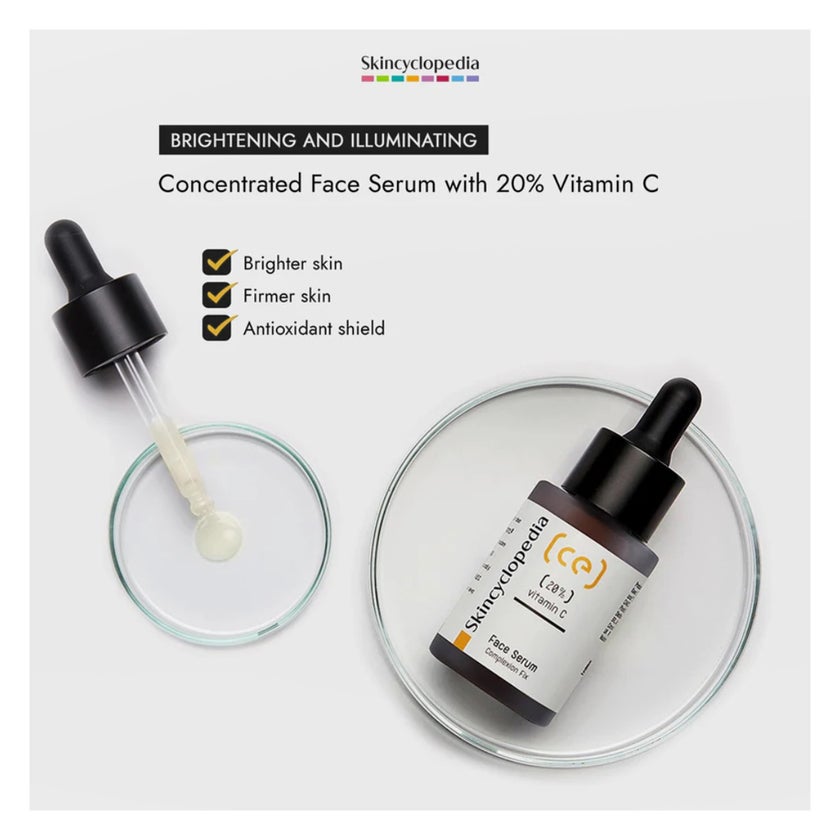 Skincyclopedia 20% Vitamin C Complexion Fix Serum 30ml