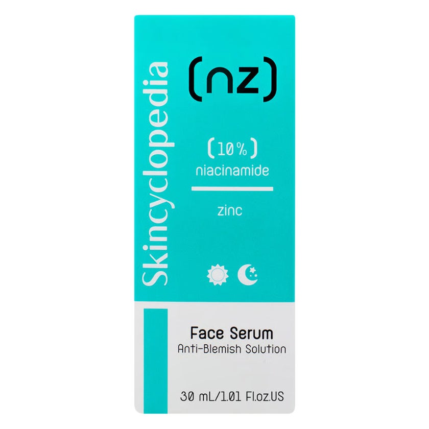 Skincyclopedia 10% Niacinamide + 1% Zinc Anti-Blemish Serum 30ml