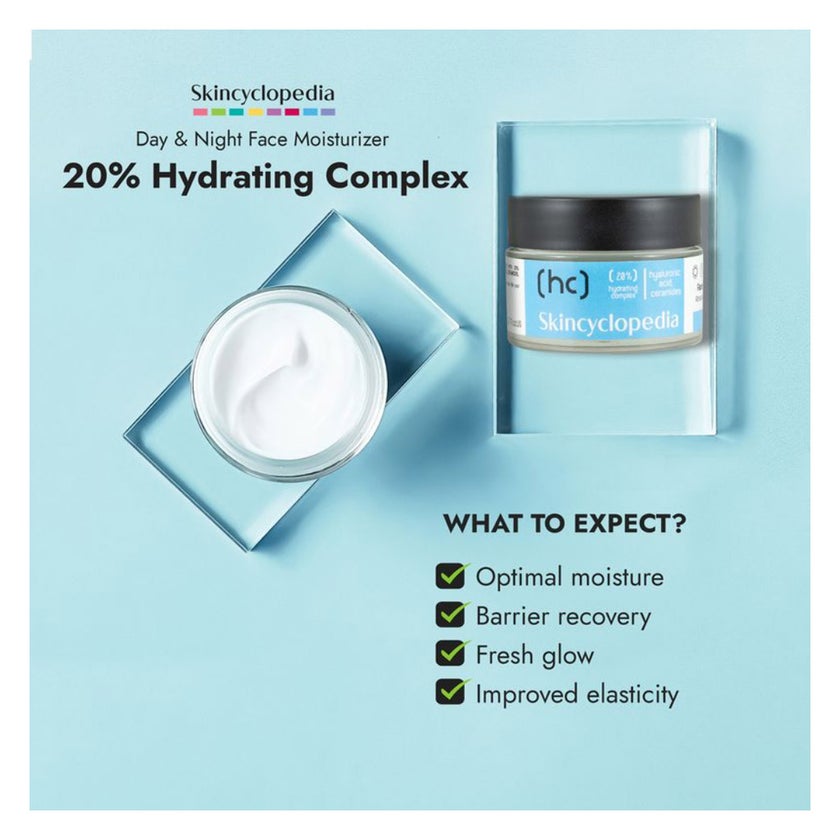 Skincyclopedia 20% Hyaluronic Acid + Ceramides Hydrating Cream 50ml