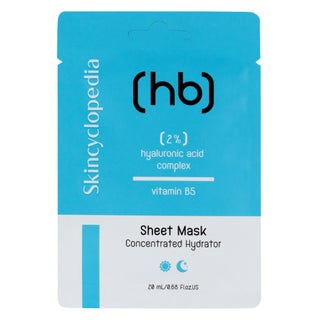 Skincyclopedia 2% Hyaluronic Acid Complex + Vitamin B5 Sheet Mask 20ml