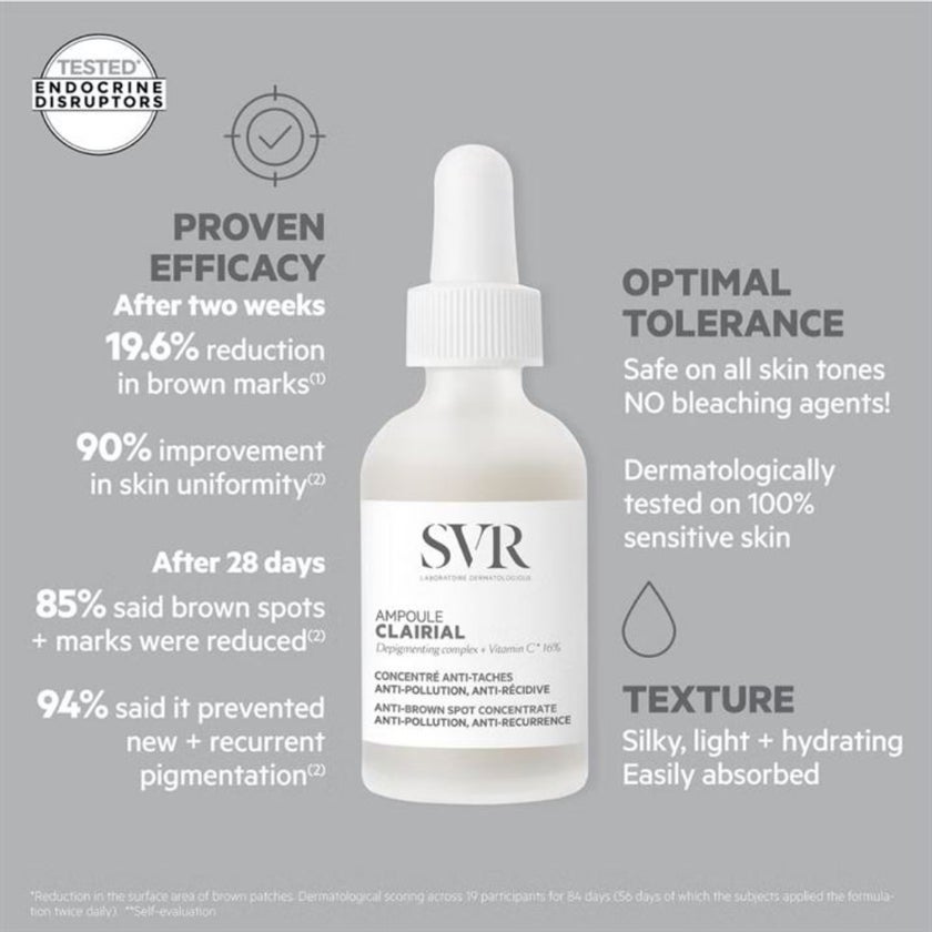 SVR Clairial Anti-Brown Spot Concentrate Ampoule - 30ml