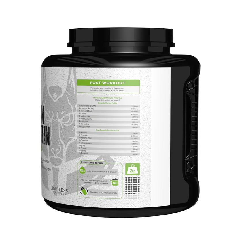 Eva Pharma Limitless Alpha Strawberry Vegan Protein 2kg, 46 Servings