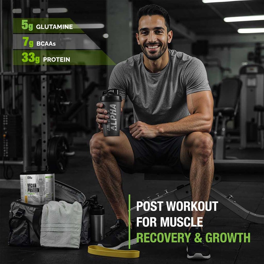 Eva Pharma Limitless Alpha Banana Vegan Protein 2kg, 46 Servings