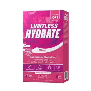 Eva Pharma Limitless Mixed Berries Hydrate Glow Electrolyte Sticks, Pack of 6's