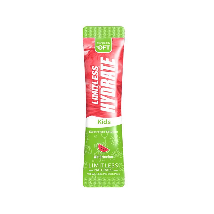 Eva Pharma Limitless Watermelon Hydrate Kids Electrolyte Sticks, Pack of 6's
