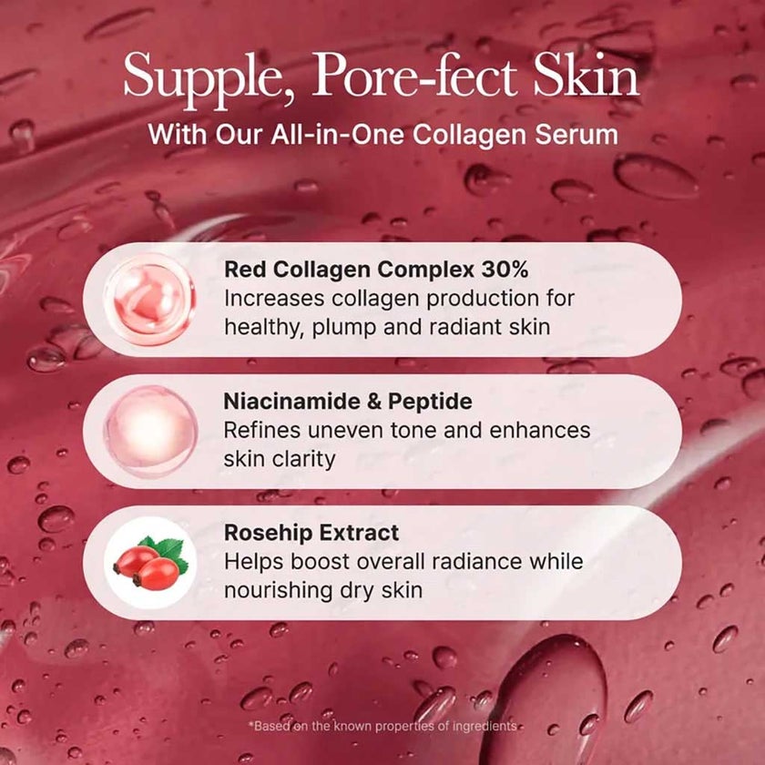 Arencia Red Smoothie Serum 30 With Collagen Plums 50g