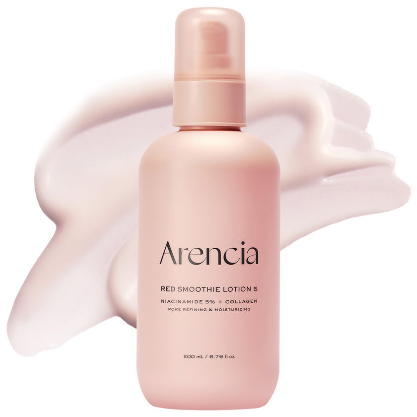 Arencia Red Smoothie Lotion 5 With 5% Niacinamide & Collagen 200ml