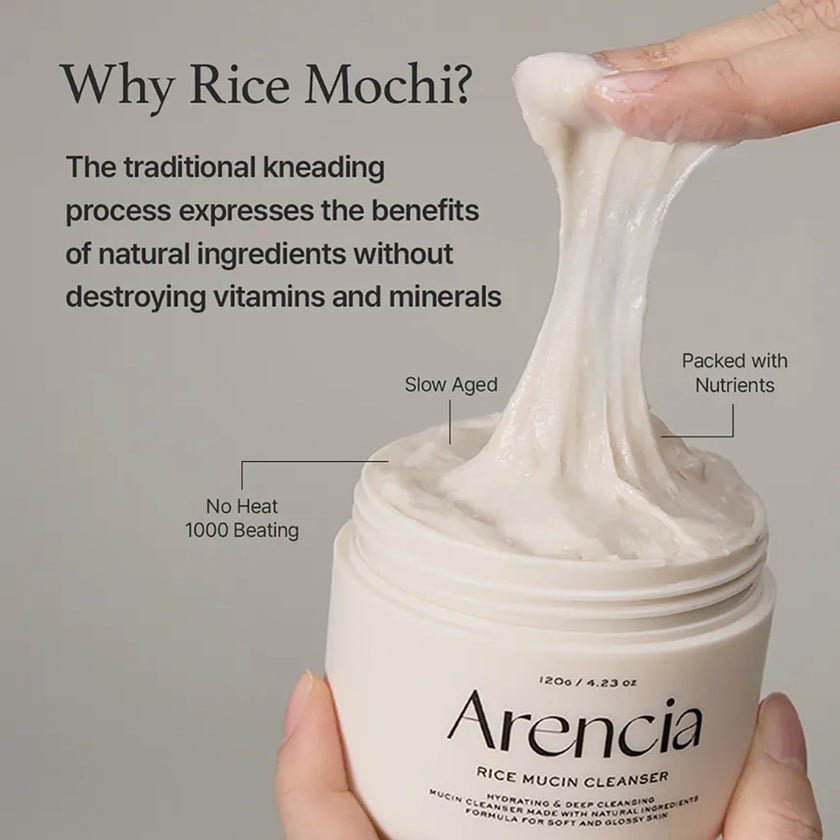 Arencia Rice Mucin Cleanser 120g
