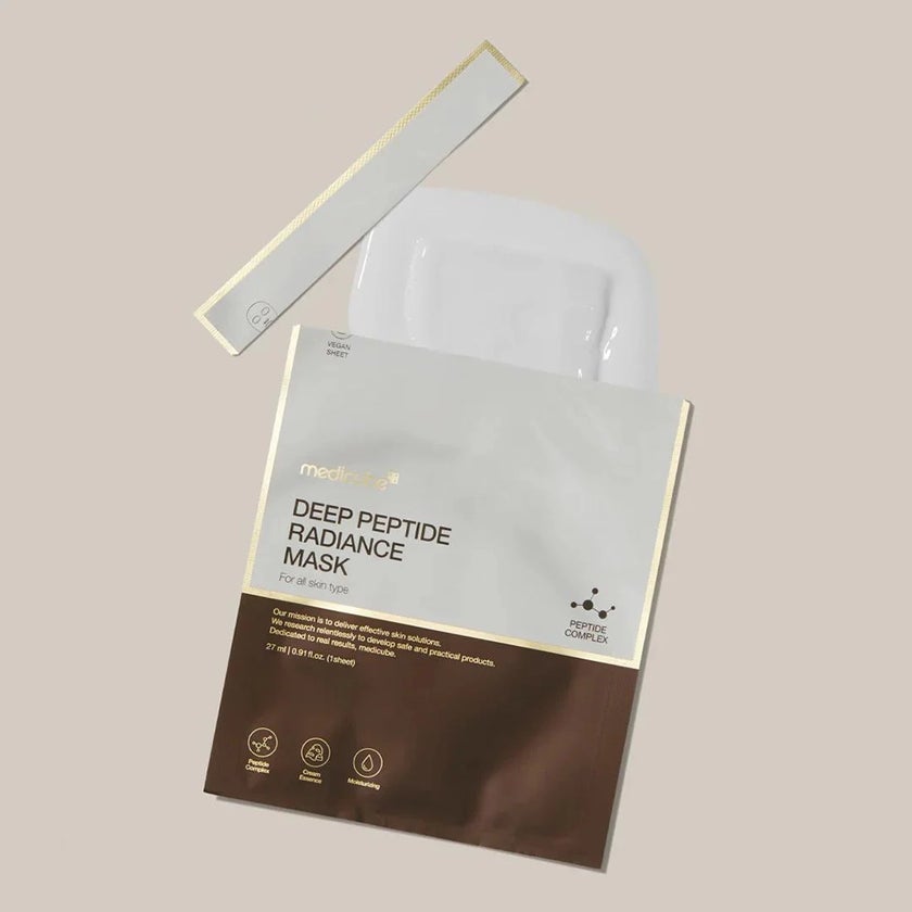 Medicube Deep Peptide Radiance Face Sheet Mask 27ml
