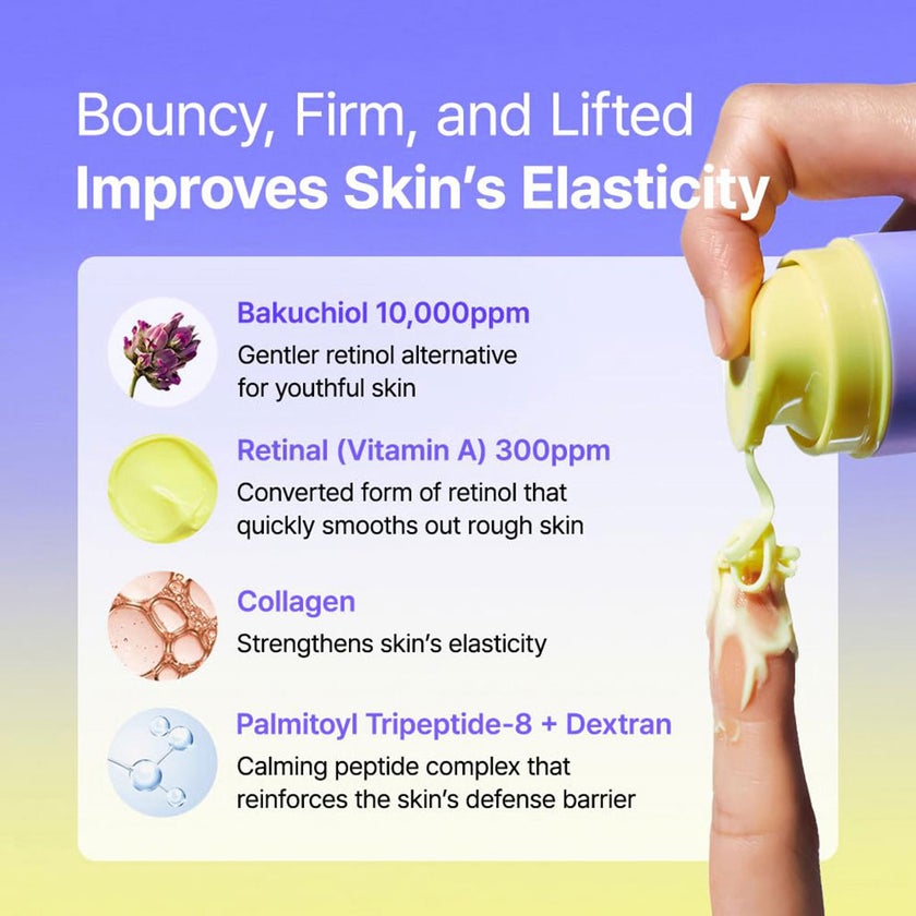 By Wishtrend Vitamin A-mazing Bakuchiol Night Cream 30g