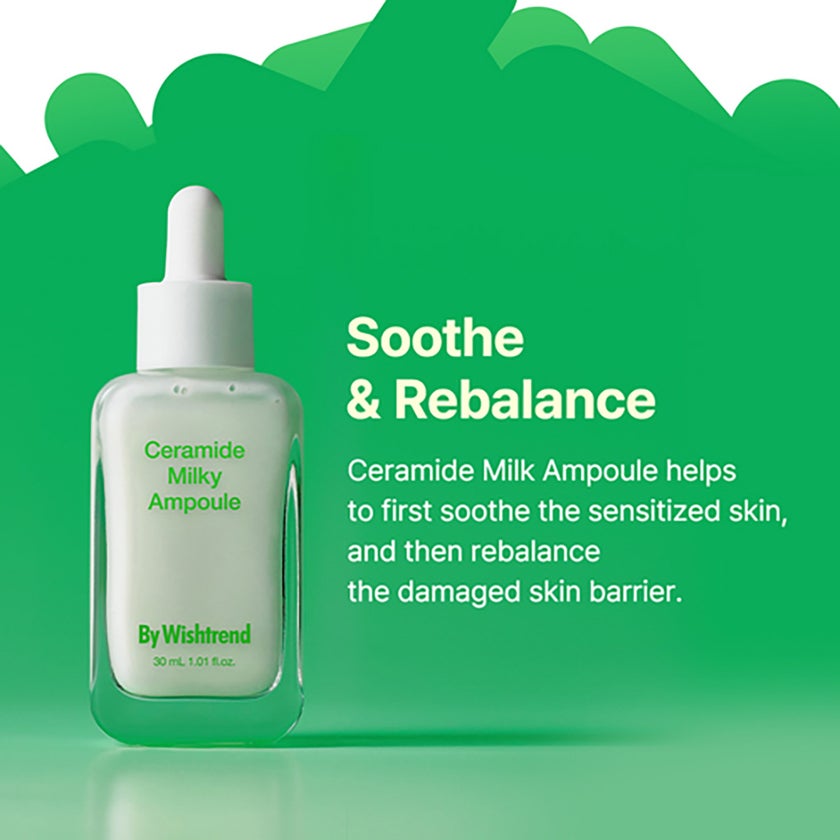 By Wishtrend Ceramide Milky Ampoule 30ml