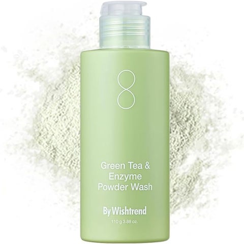 By Wishtrend Green Tea & Enzyme Powder Face Wash 110g