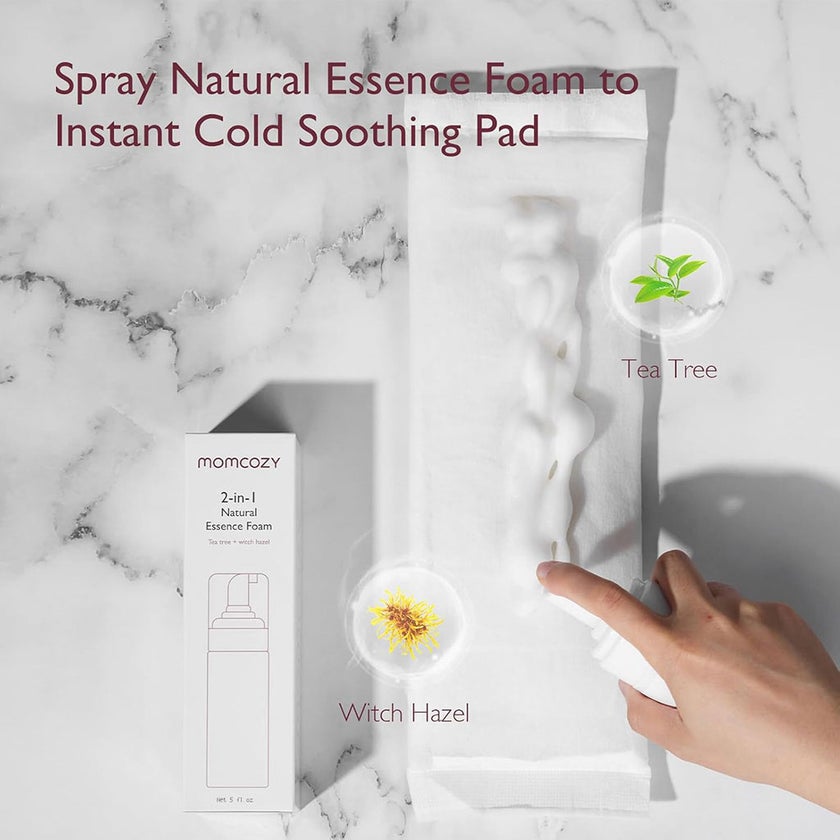 Momcozy Instant Cold Soothing Pads, Pack of 8's