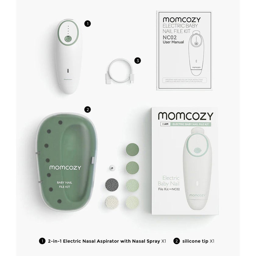 Momcozy Electric Baby Nail File Kit