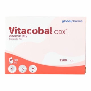 Vitacobal ODX 1500mcg Vitamin B12 Orodispersible Film - 30 Films