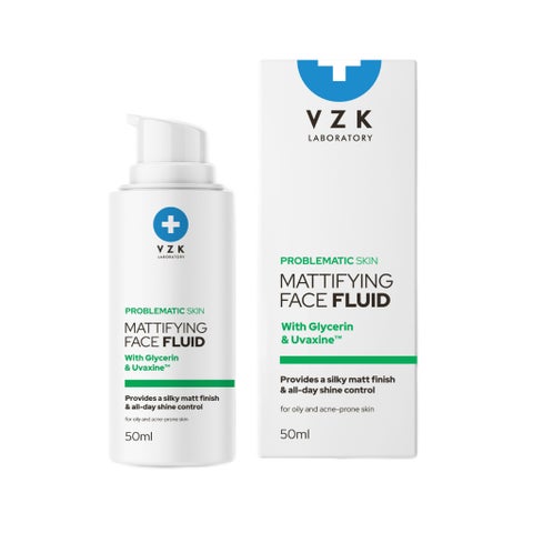 VZK Problematic Skin Mattifying Face Fluid, Oily & Acne Prone Skin - 50ml