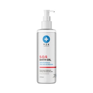 VZK SOS Bath Oil With Panthenol, Dry & Sensitive Skin - 400ml