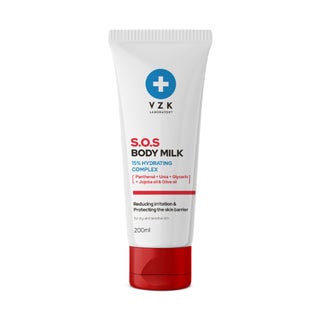 VZK SOS Body Milk With Panthenol, Dry & Sensitive Skin - 200ml