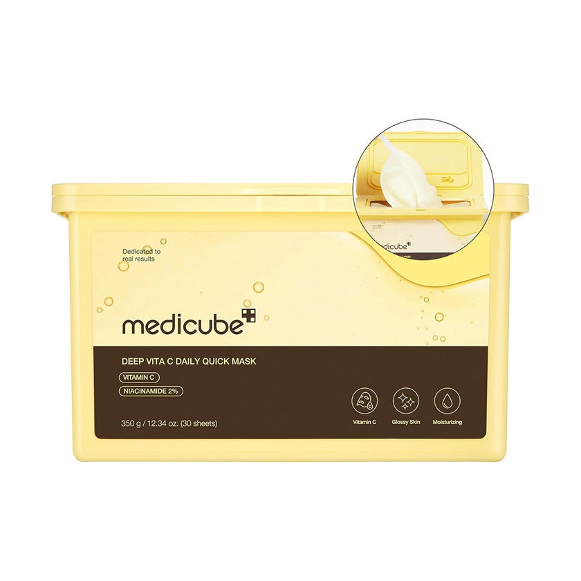 Medicube Deep Vita C Daily Quick Mask 350g, Pack of 30's