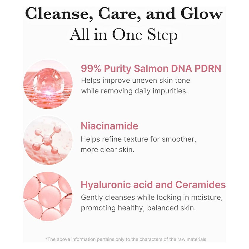 Medicube PDRN Pink Niacinamide Whip Cleanser 120g