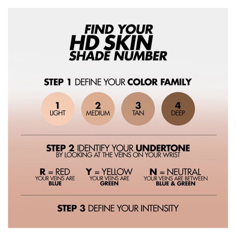 Make Up For Ever HD Skin Matt Powder Foundation 11g - Cool Ivory/1R12