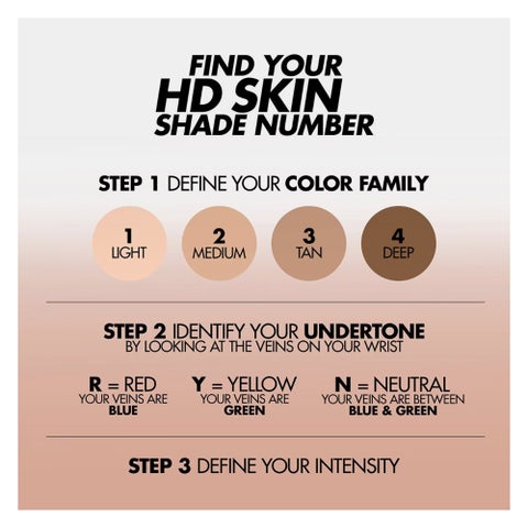 Make Up For Ever HD Skin Matt Powder Foundation 11g - Warm Sand/2Y30