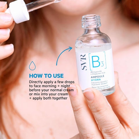 SVR B3 Hydra Repairing Concentrate Ampoule, Anti-Wrinkles - 30ml