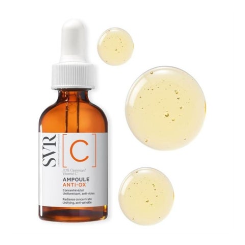 SVR Vit C Anti-Ox Radiance Concentrate Ampoule, Anti-Wrinkles - 30ml