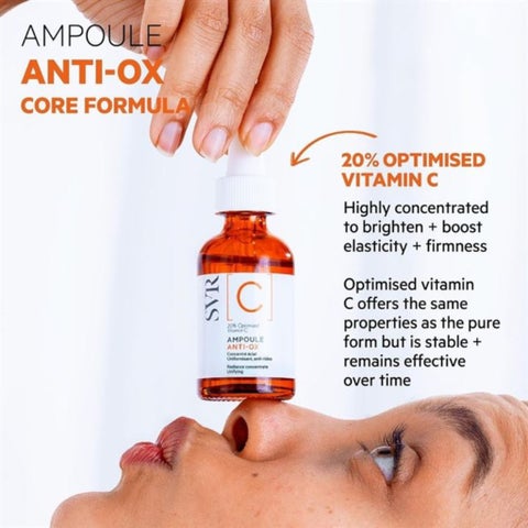 SVR Vit C Anti-Ox Radiance Concentrate Ampoule, Anti-Wrinkles - 30ml