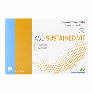 ASD Sustained Vit Multivitamins & Minerals Tablets - 30 Tablets