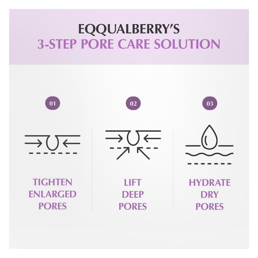 Eqqualberry Pore Fit Purple PDRN Pore Minimizing Serum 30ml