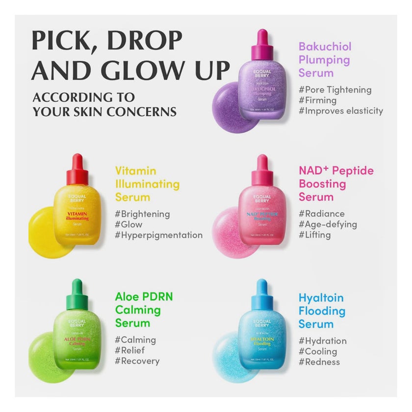 Eqqualberry Green Aid Aloe PDRN Calming Serum 30ml