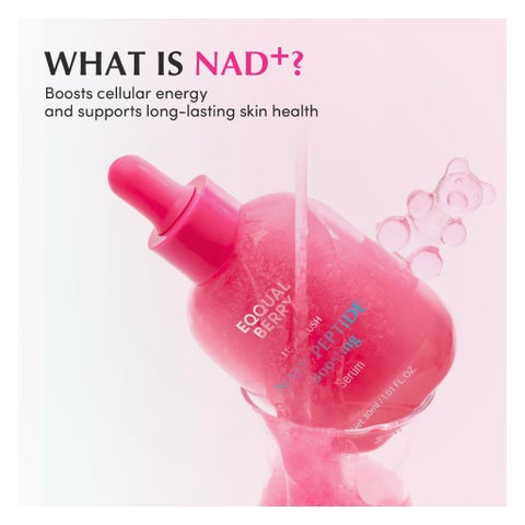 Eqqualberry Lush Blush NAD+ Peptide Boosting Serum 30ml