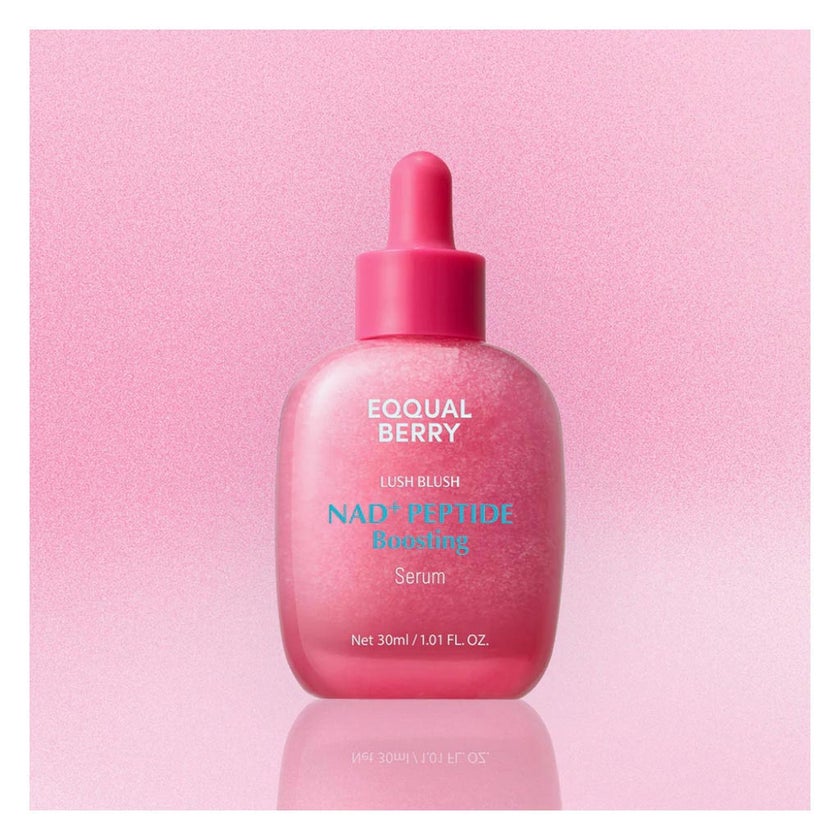 Eqqualberry Lush Blush NAD+ Peptide Boosting Serum 30ml
