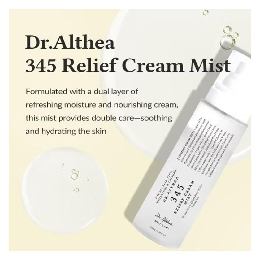 Dr. Althea 345 Relief Cream Mist For All Skin Types 100ml