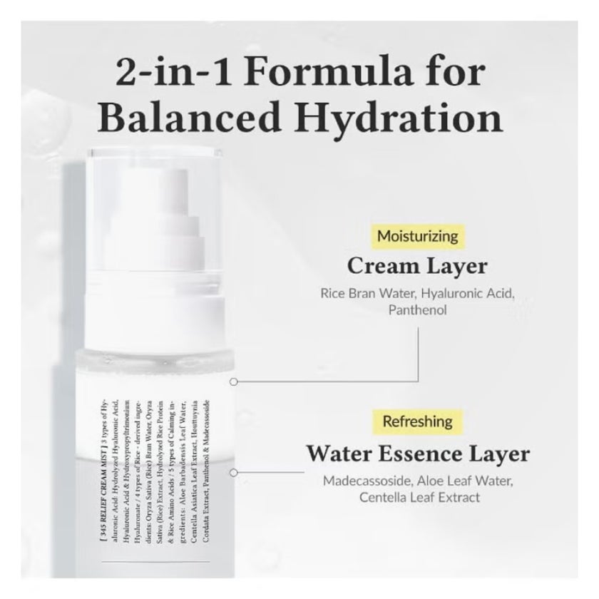 Dr. Althea 345 Relief Cream Mist For All Skin Types 100ml