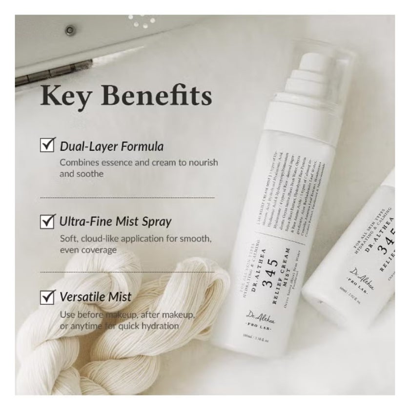 Dr. Althea 345 Relief Cream Mist For All Skin Types 100ml