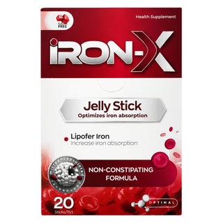 Iron-X Lipofer Iron Jelly Sticks - 20 Sticks