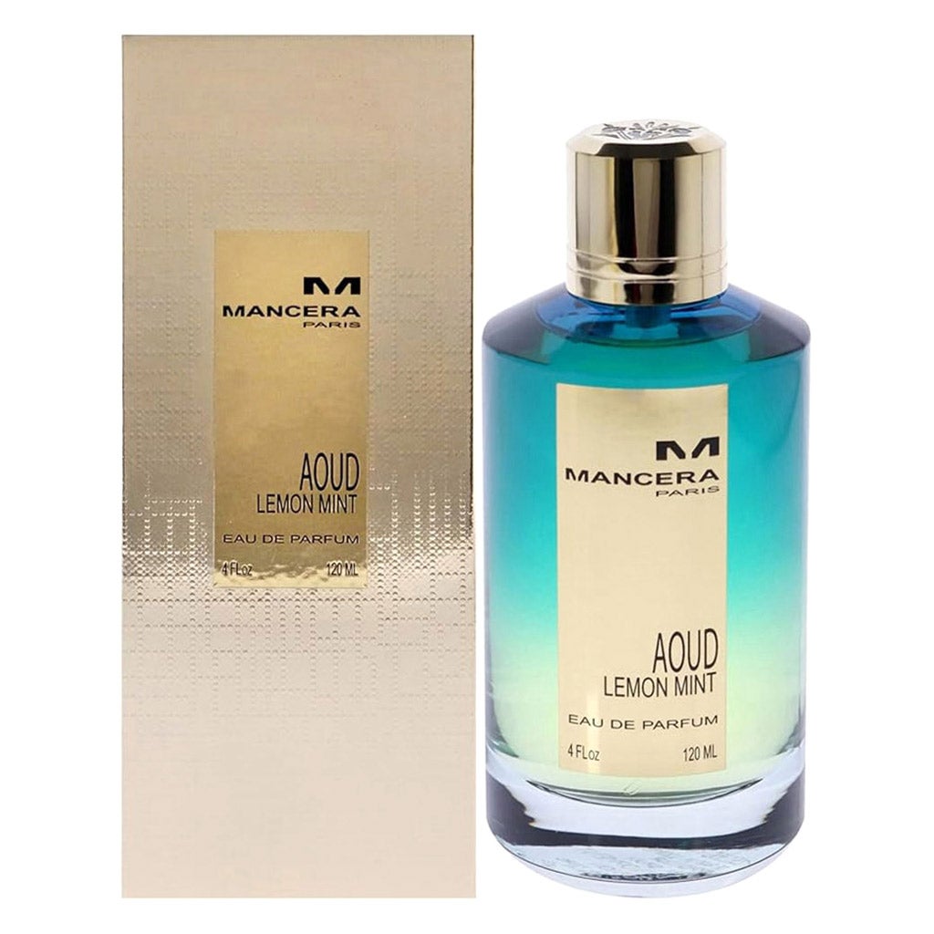 Mancera Aoud Lemon Mint Unisex Eau De Parfum 120ml - myAster