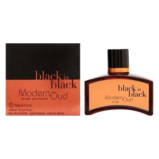 Nuparfums Black Is Black Modern Oud Eau De Toilette For Men 100ml