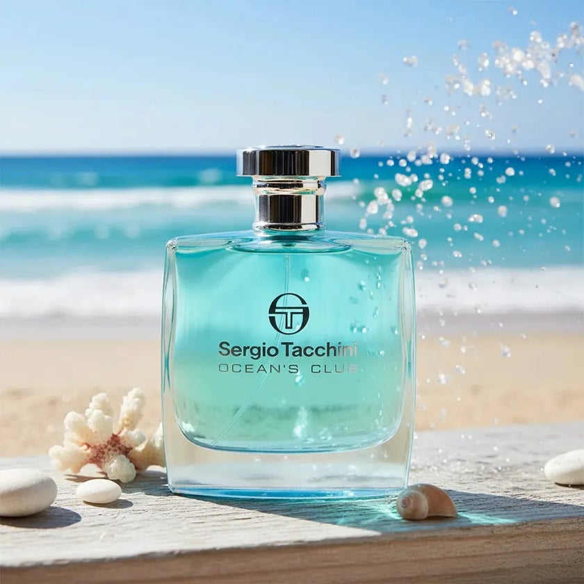 Sergio Tacchini Ocean's Club Eau De Toilette For Men 100ml