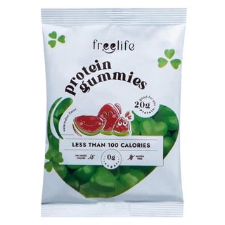 Free Life Watermelon Flavor Protein Gummies, Pack of 4's