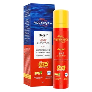 Aqualogica Detan+ Dewy SPF50+ PA++++ Face Sunscreen 50g